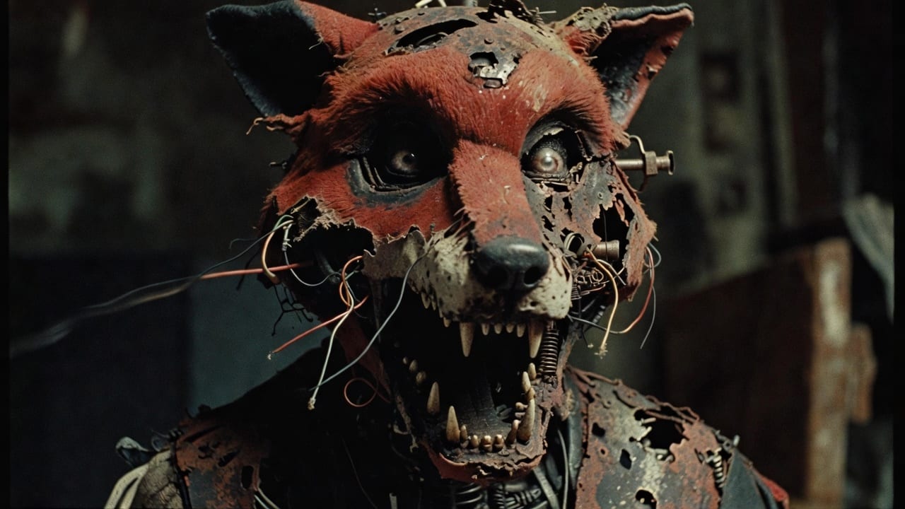 Foxy Level 3 Jumpscare Face