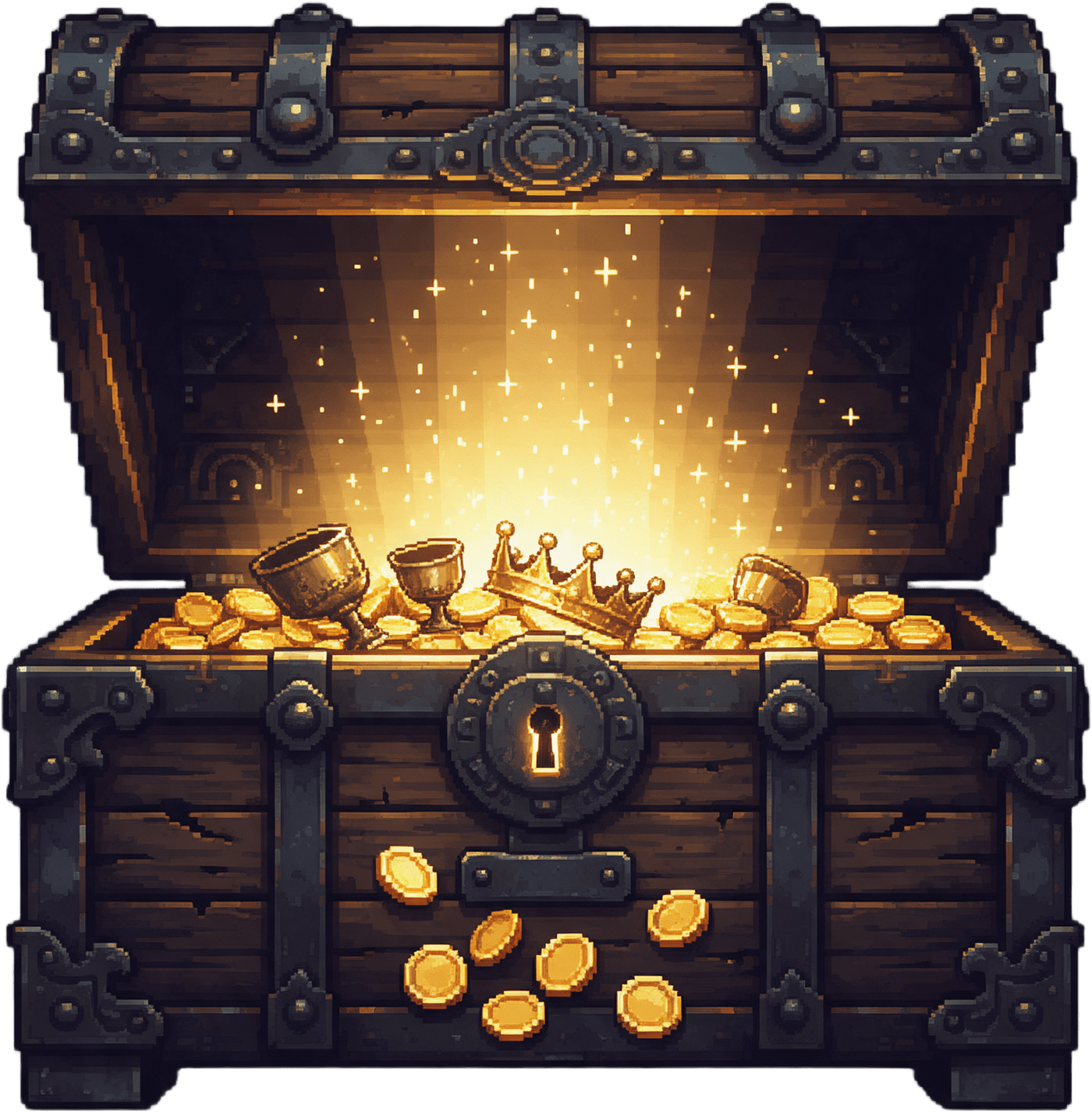 Treasure Chest Open Sprite