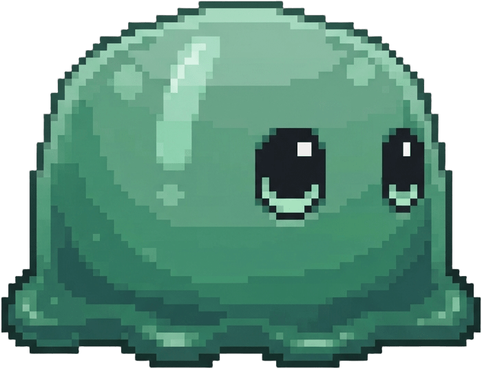 Slime Candidate 6 - Seafoam Squat