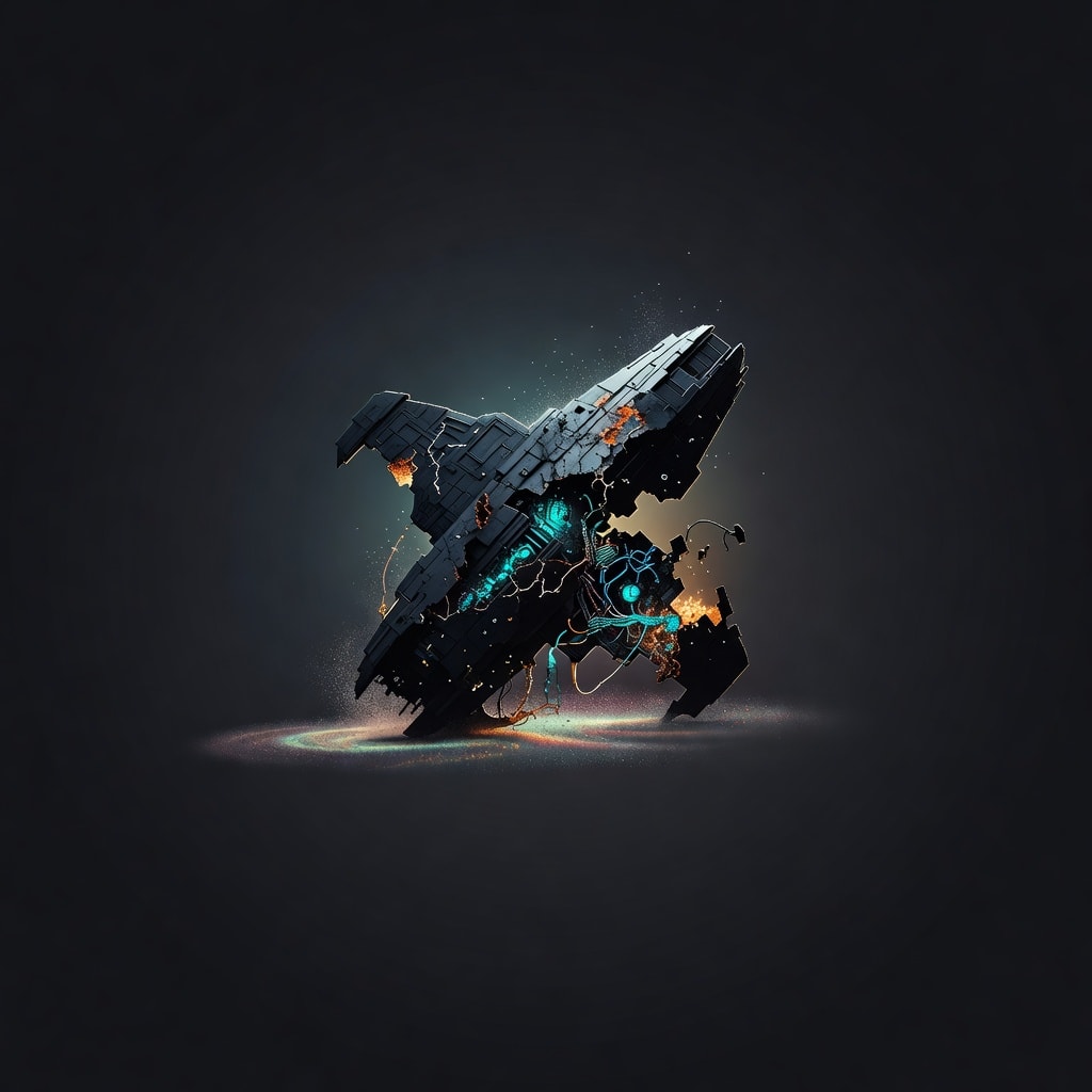 Semi-Intact Crashed Starship Base Icon