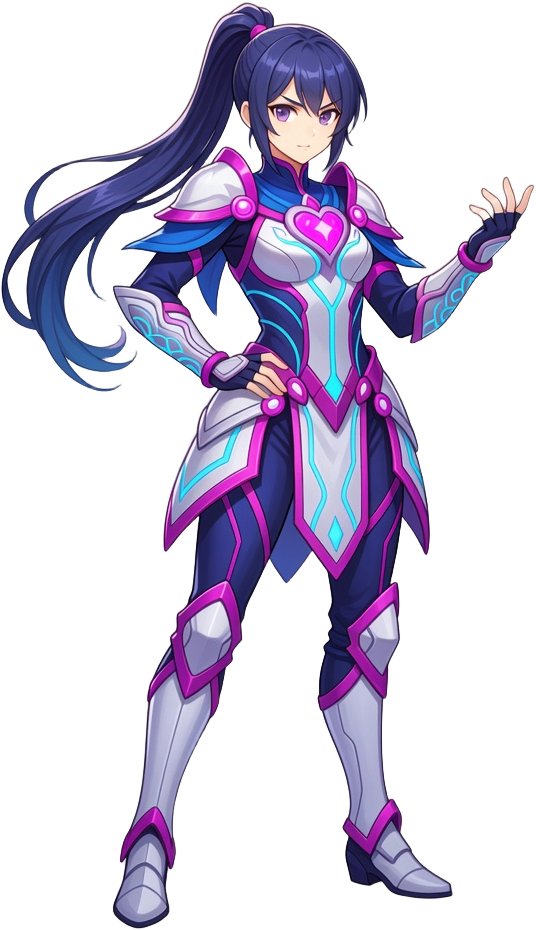 Manaheart Anime Fighting Game Sprite