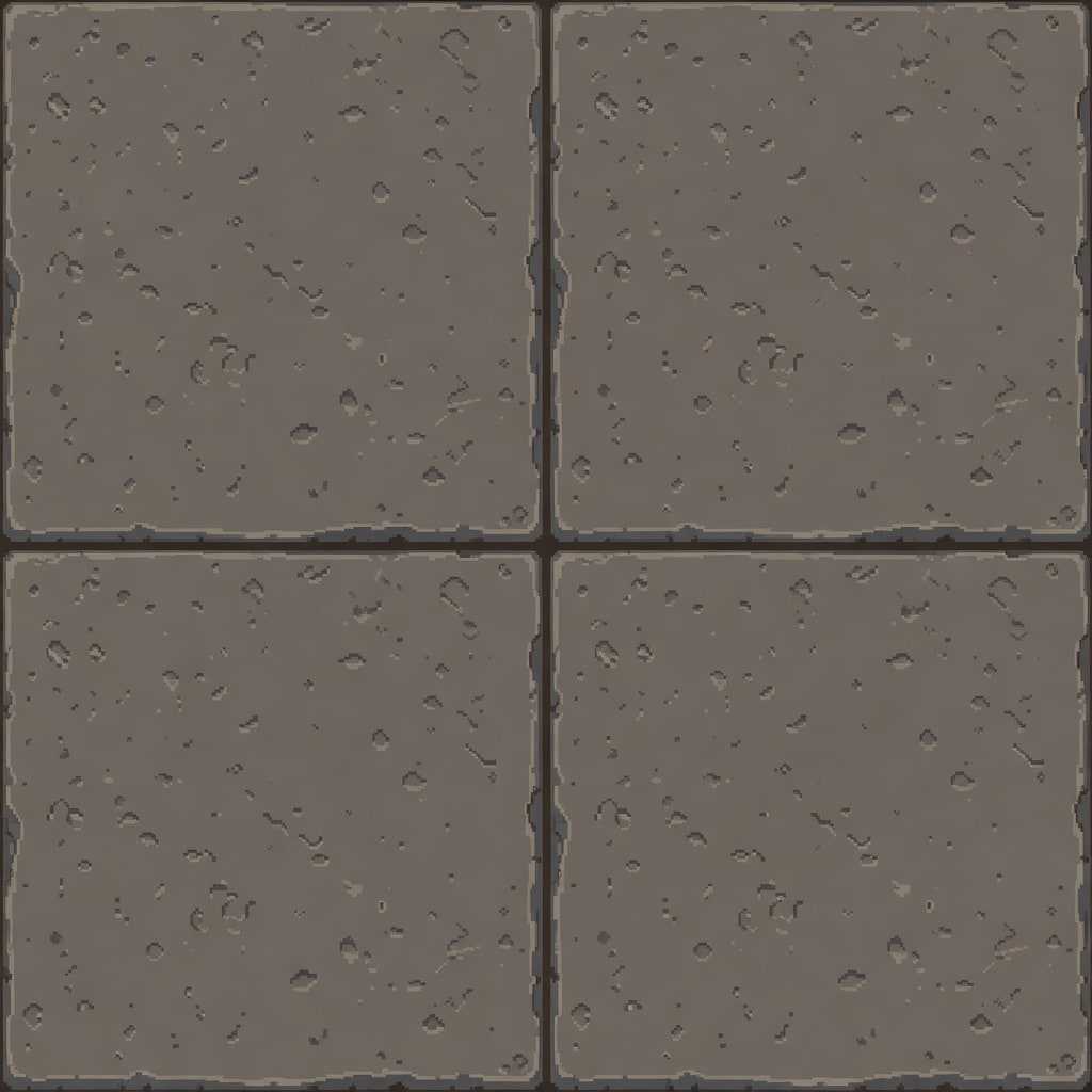 Dungeon Floor Tile 2 - Twin Slabs Cool