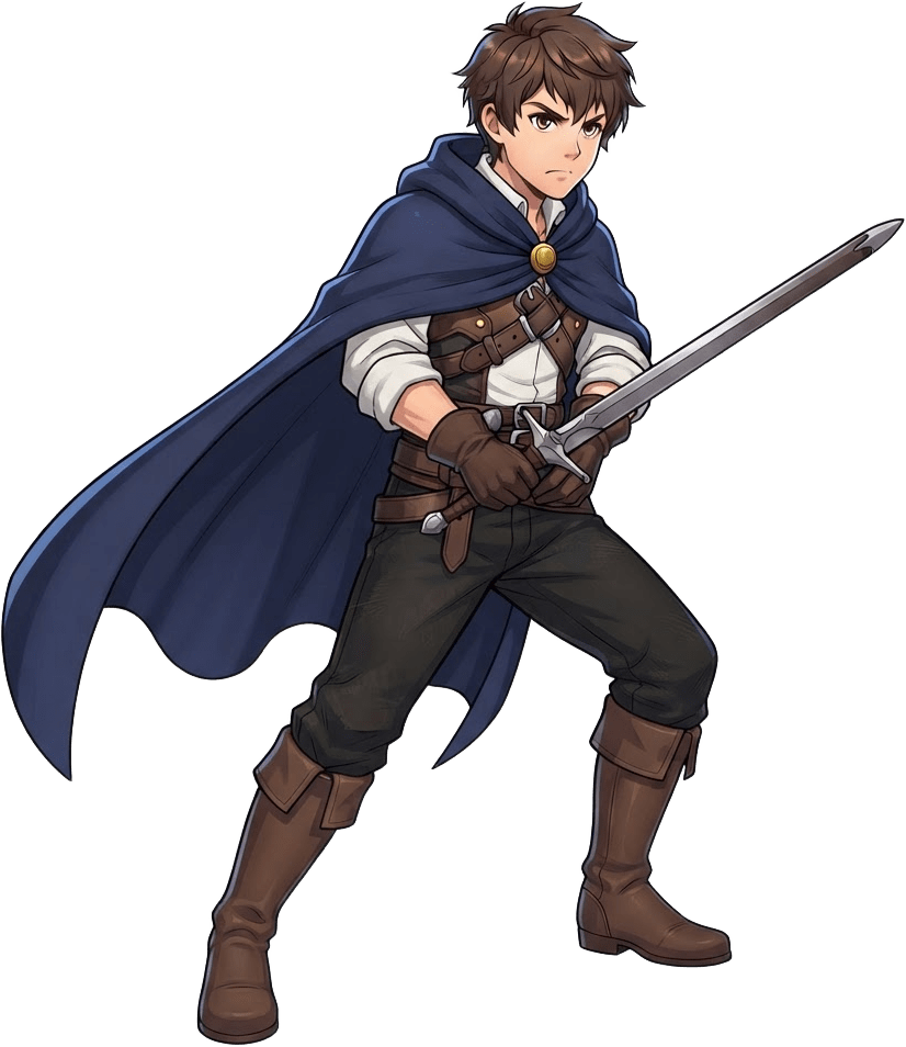 Image: Same exact character as the reference image (Rowan