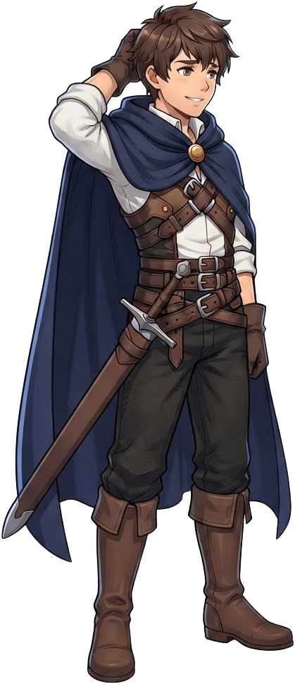 Image: Same exact character as the reference image (Rowan