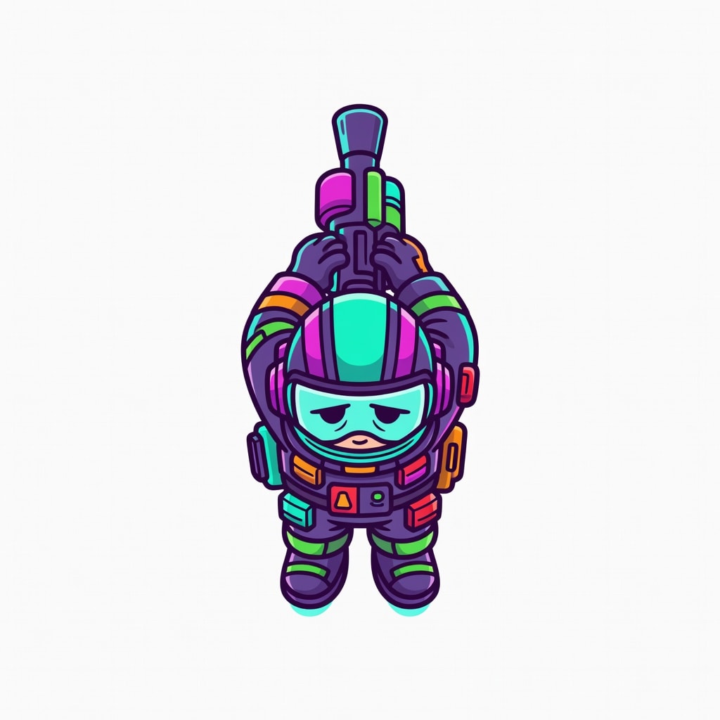Gravity Janitor Hero Sprite