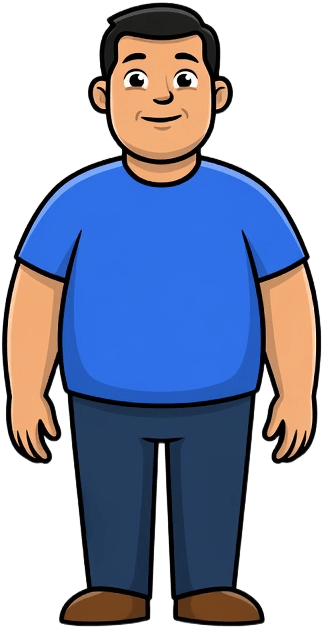 Neighbour Character Blue Team