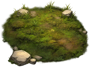 Overgrown Moss Ground Overlay