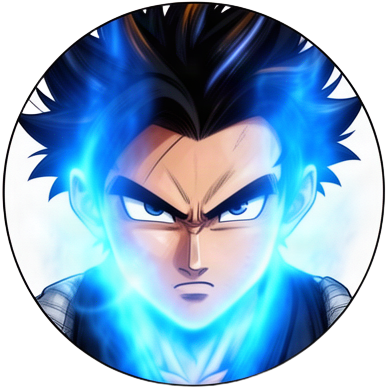 Blue Aura Warrior