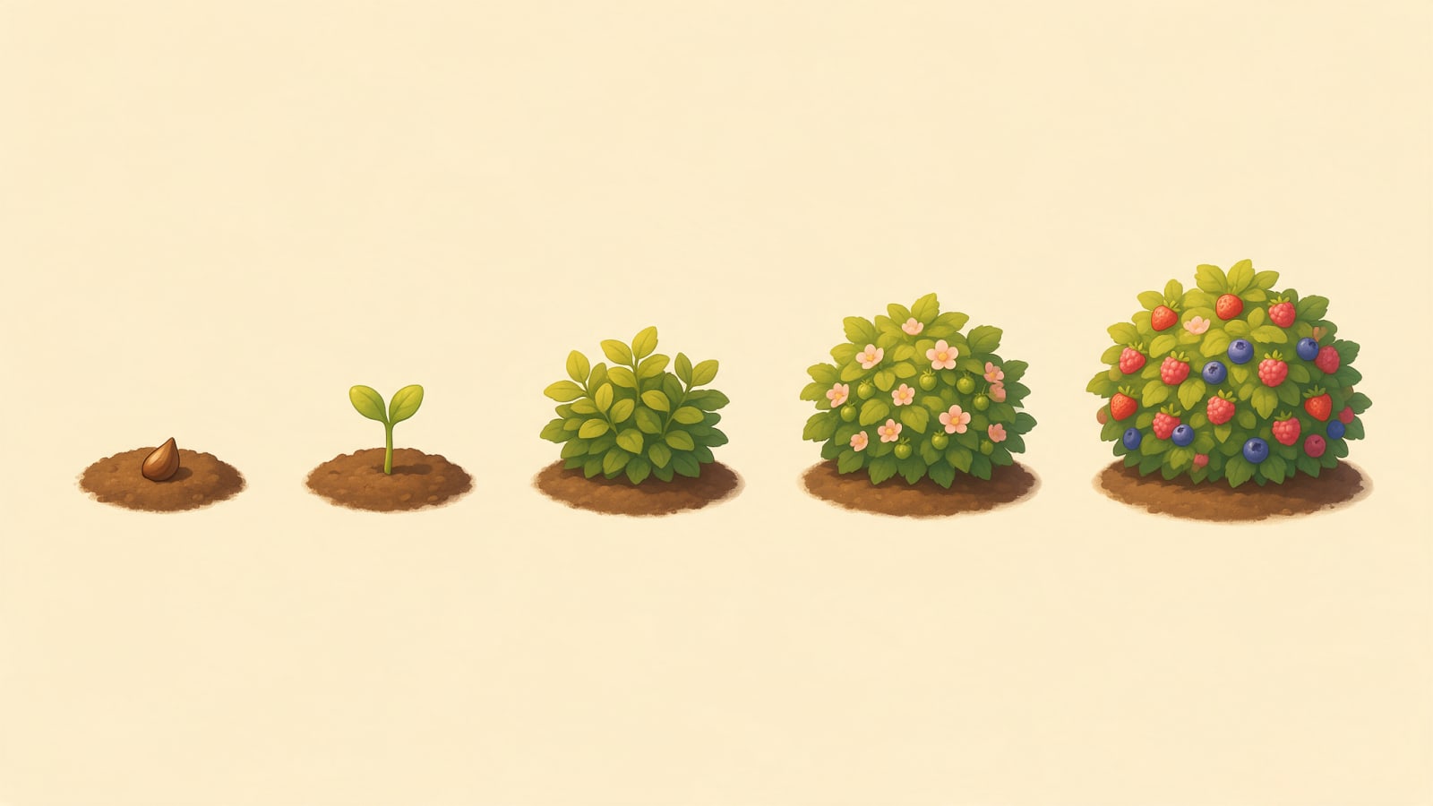 Berry Growth Spritesheet