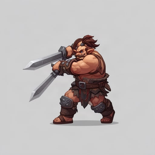 Barbarian Mid Swing