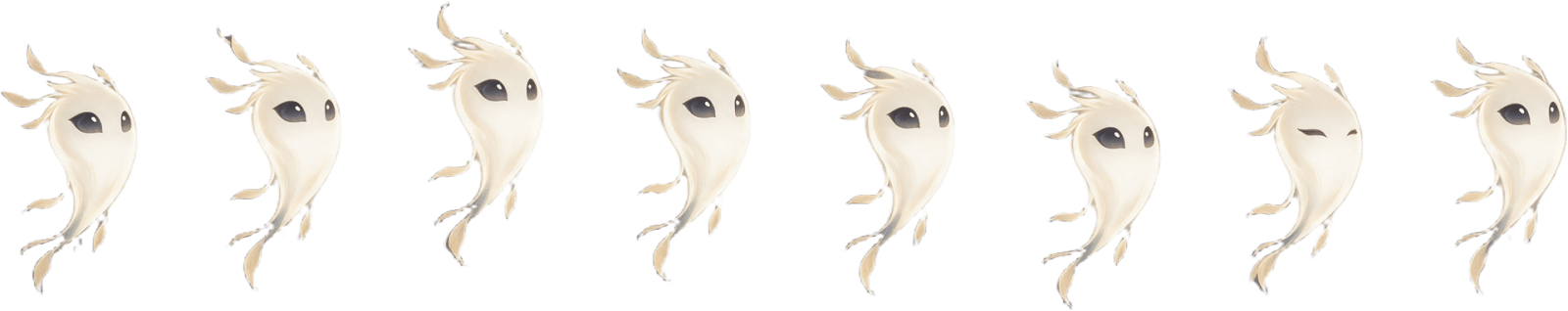 Spirit hero - idle sheet (8 frames)