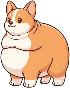 Extremely Fat Puppy