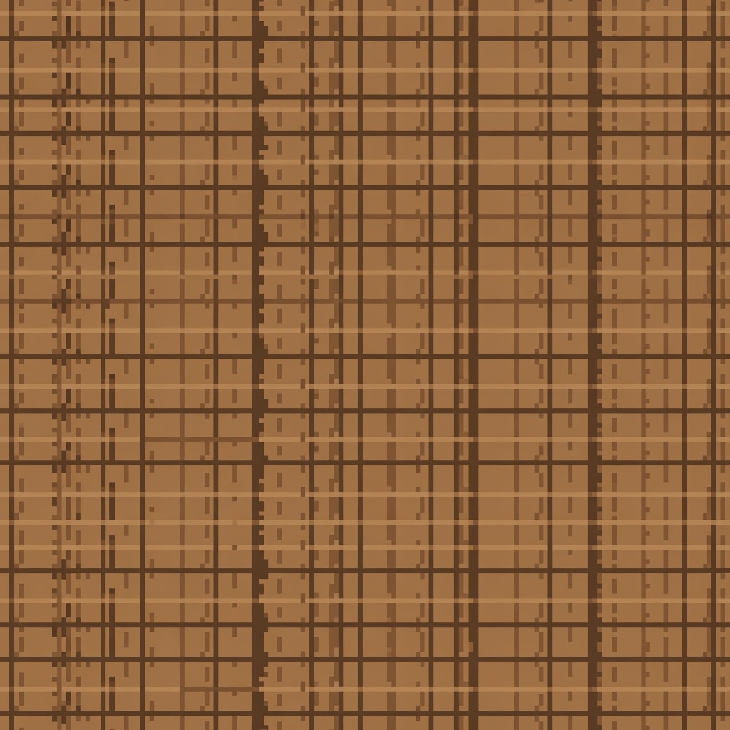 Palm Bark Pixel Tile