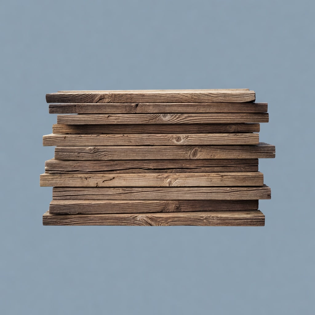 Timber Plank Stack - Settlement Prop (alpha)