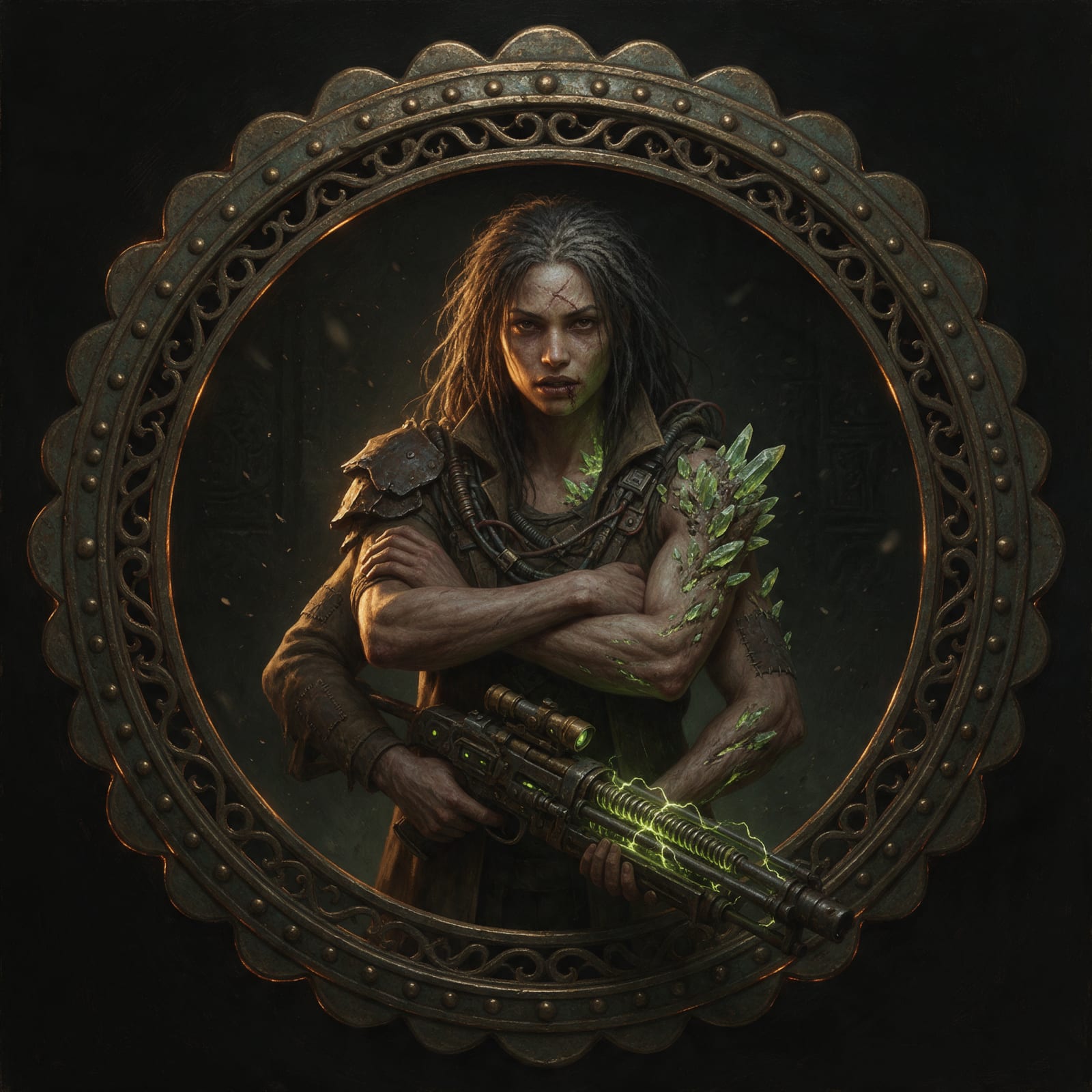 Party Portrait 2 - Four-Armed Mutant Heroine