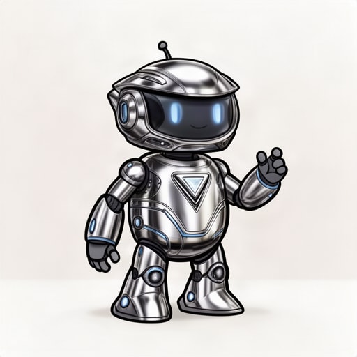 Chrome Robot Torso