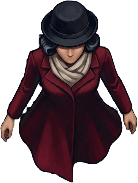 Rosa - Top-Down Hero Sprite