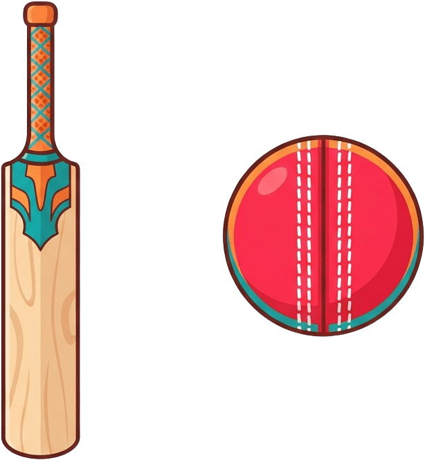 Sasta IPL Bat and Ball Sprites