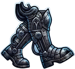 Steampunk Mecha Boots
