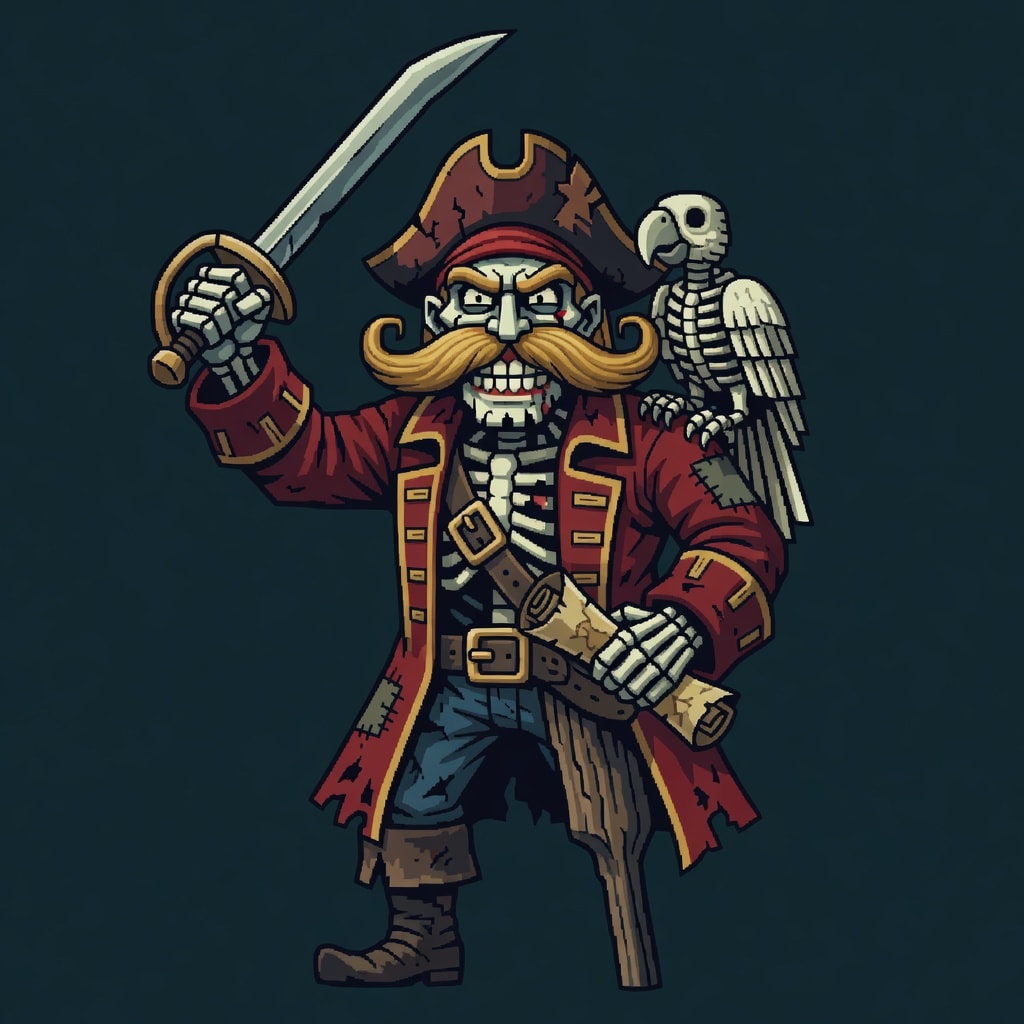 16-Bit Undead Buccaneer