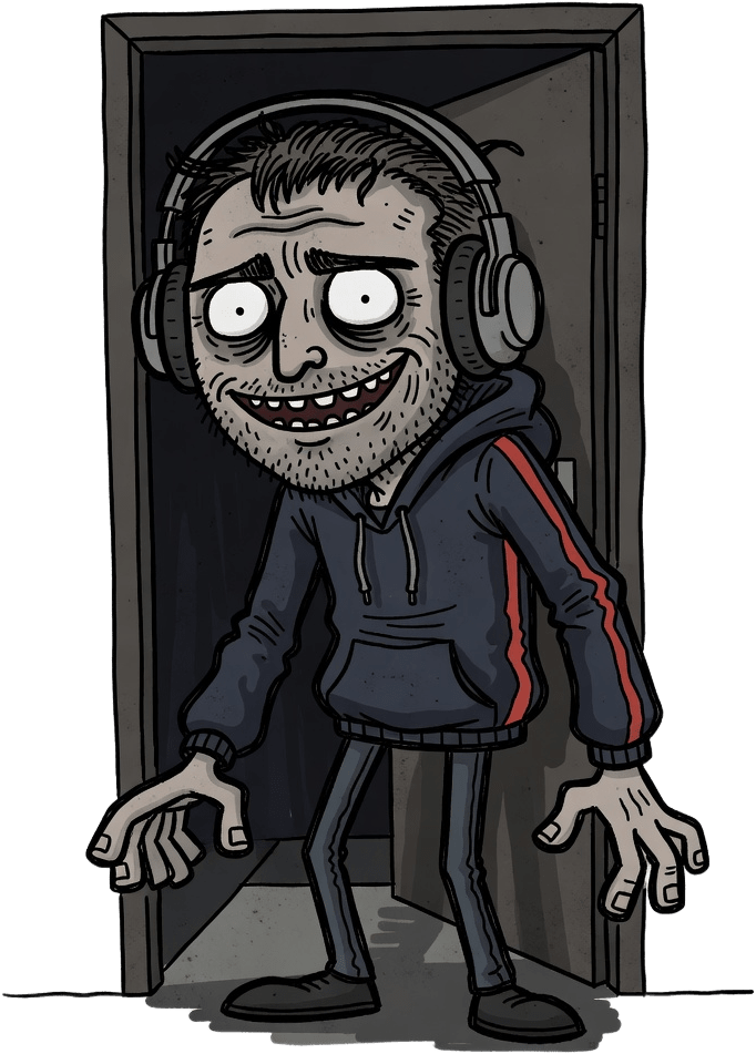 The Unc - Doorway Peek