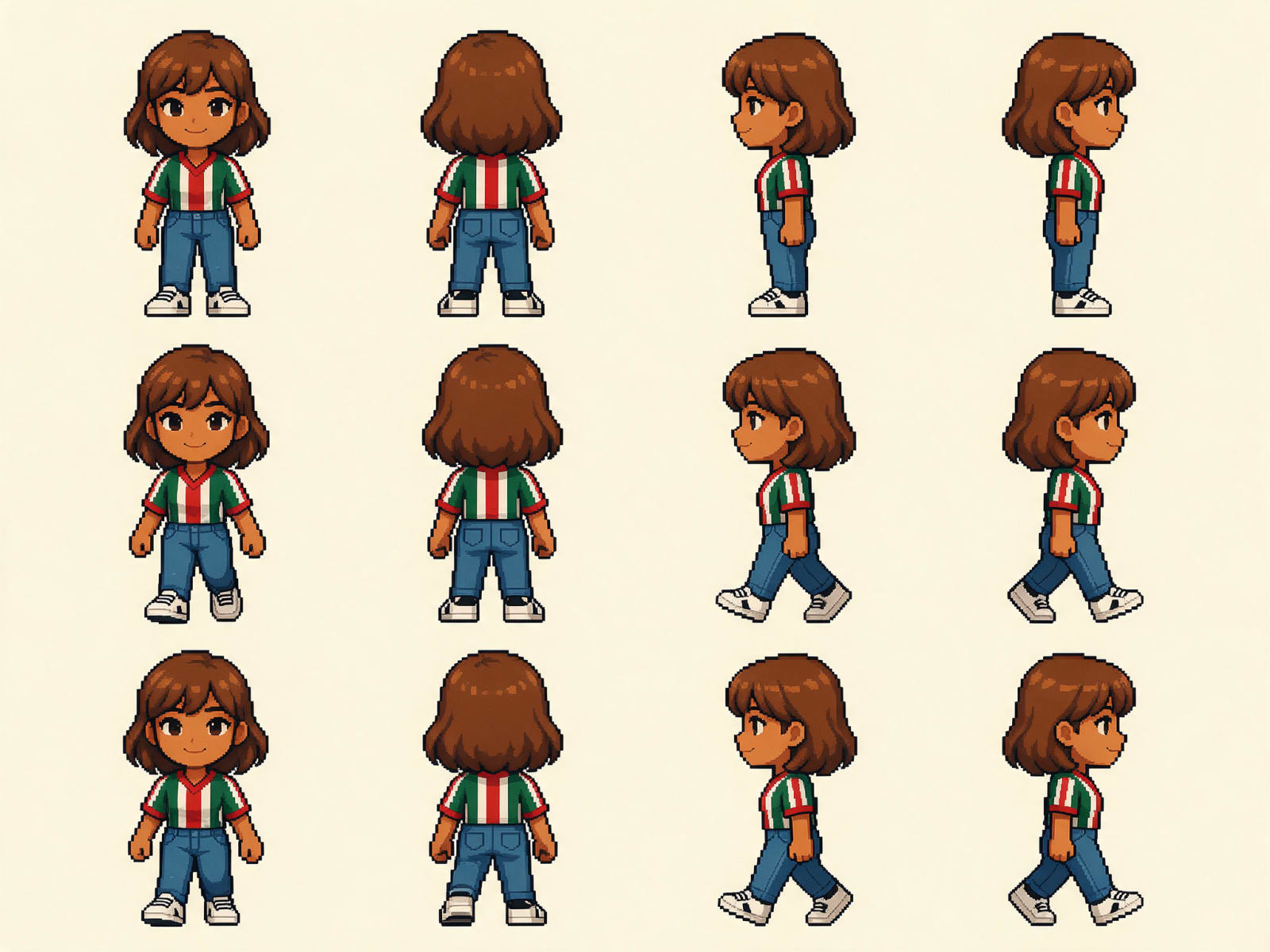 Luiza sprite sheet