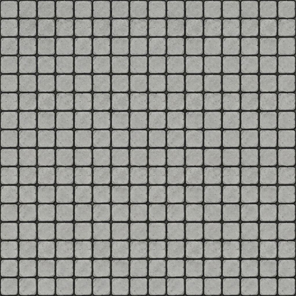 Image: Warcraft 3 style grey-white flagstone cobblestone