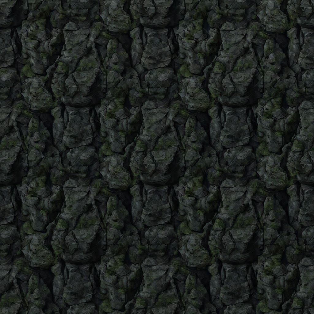 Image: Warcraft 3 style dark grey black weathered vertica