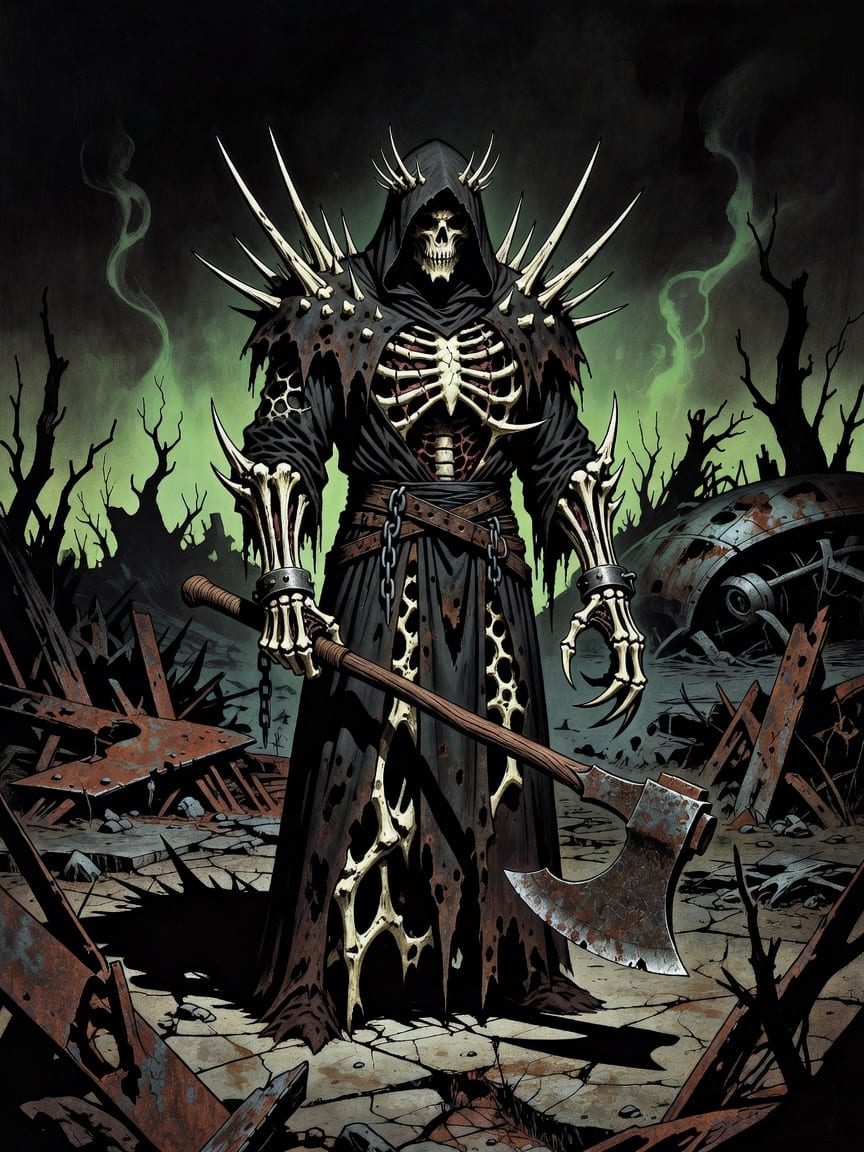 Executioner - MCC Ossification Virus Wasteland Cover Art