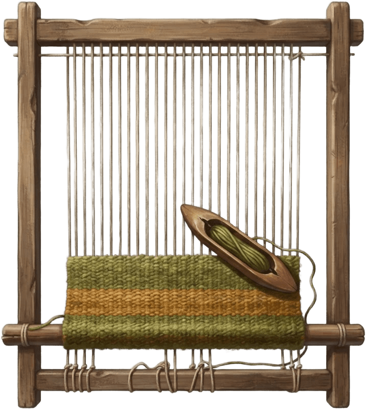 Image: Game inventory icon of a simple upright wooden fra