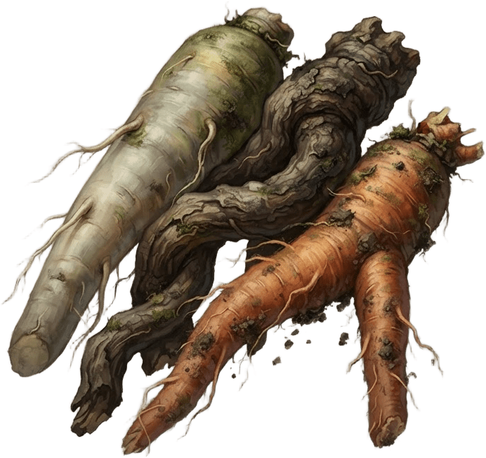 Image: Game inventory icon of three thick unidentified wi