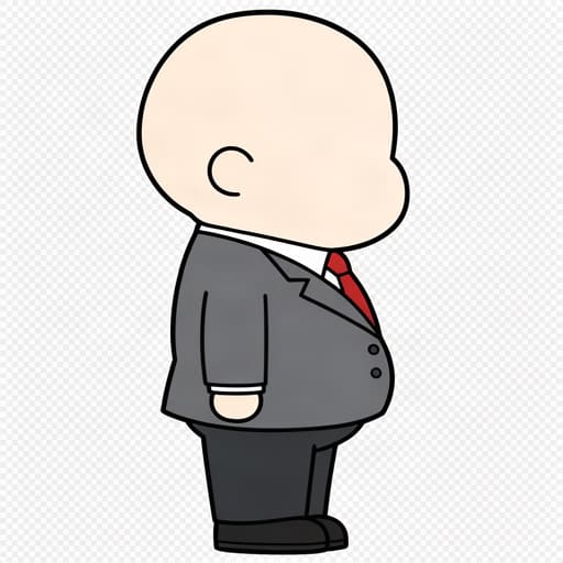 Bald Blank Chibi Character
