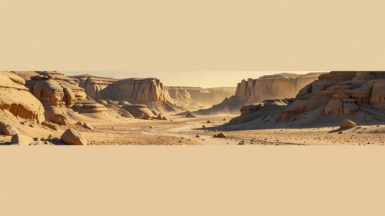 Old Scroll Banner Art