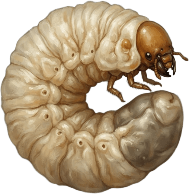 Image: Game inventory icon of a single fat pale cream-col