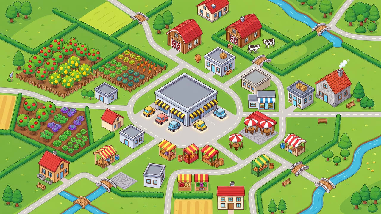 Local Food Logistics Map