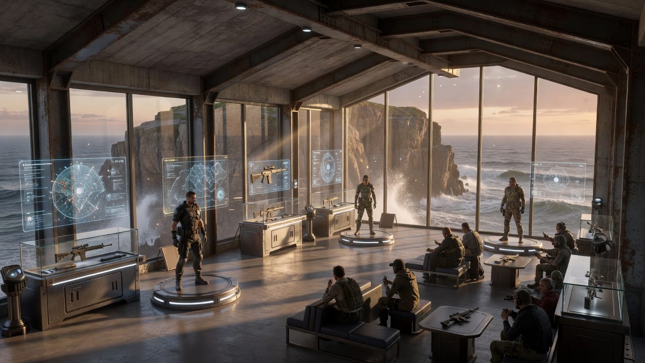 Sable Outpost Lobby Concept