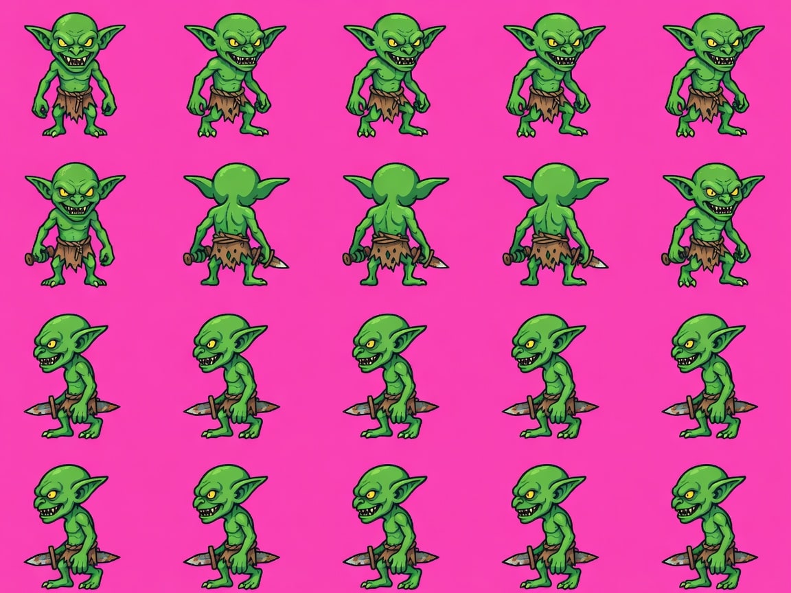 Goblin - Movement Sheet 4-Dir