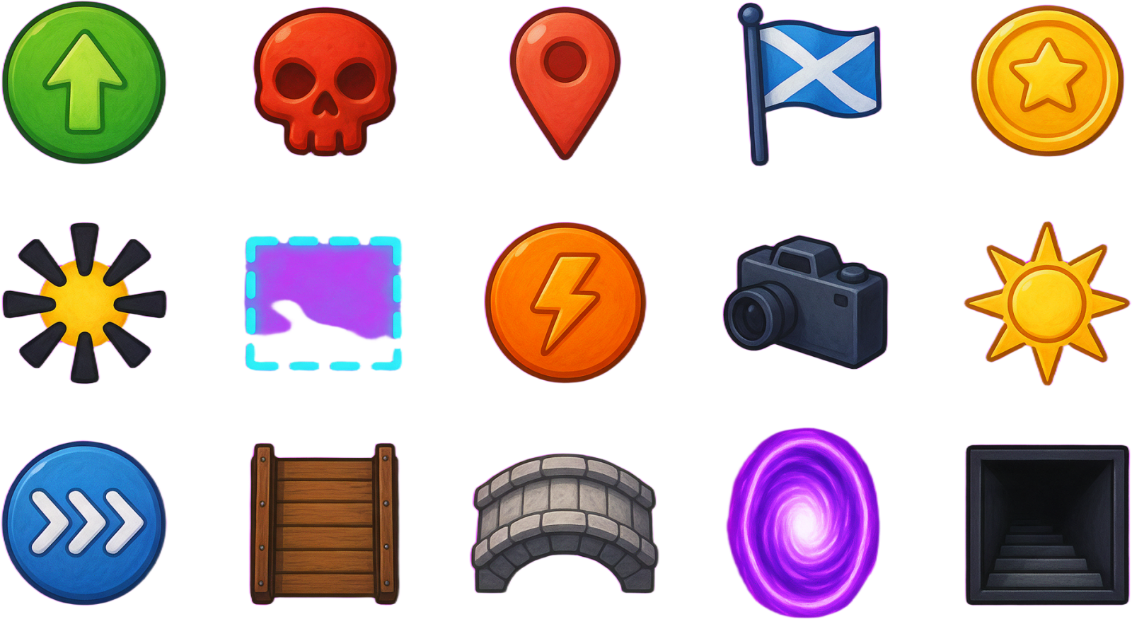 specjalne - painterly top-down editor marker sheet v2