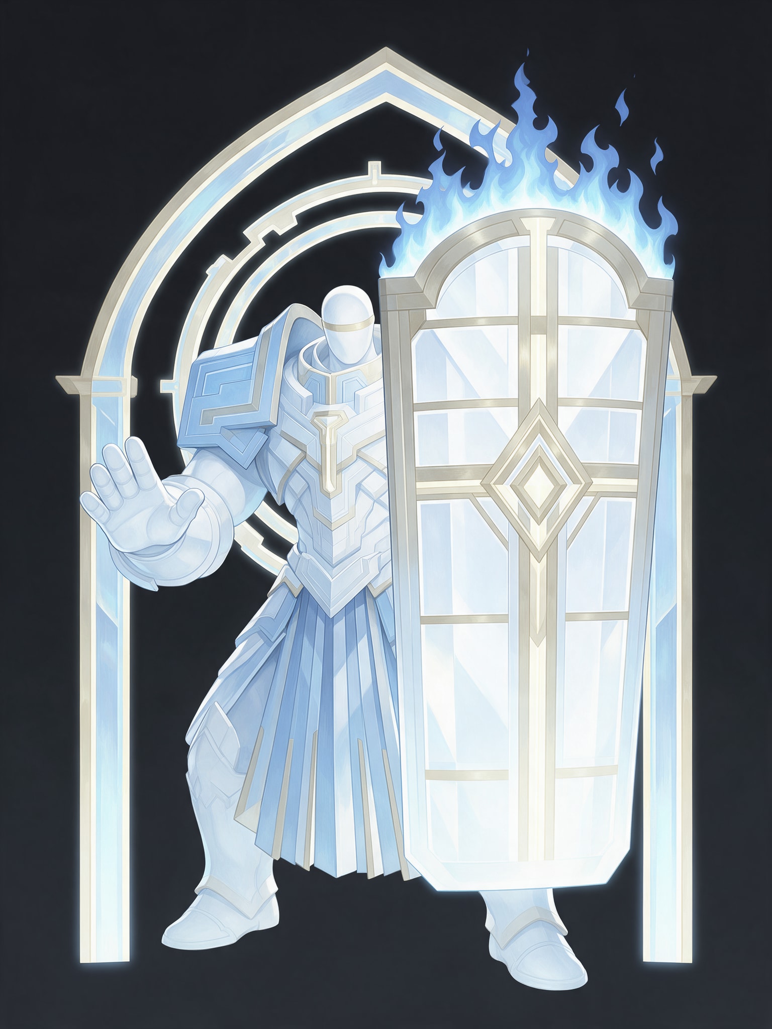 Teceloes - O Limiar - Concept Full Body (TANK, tower shield)