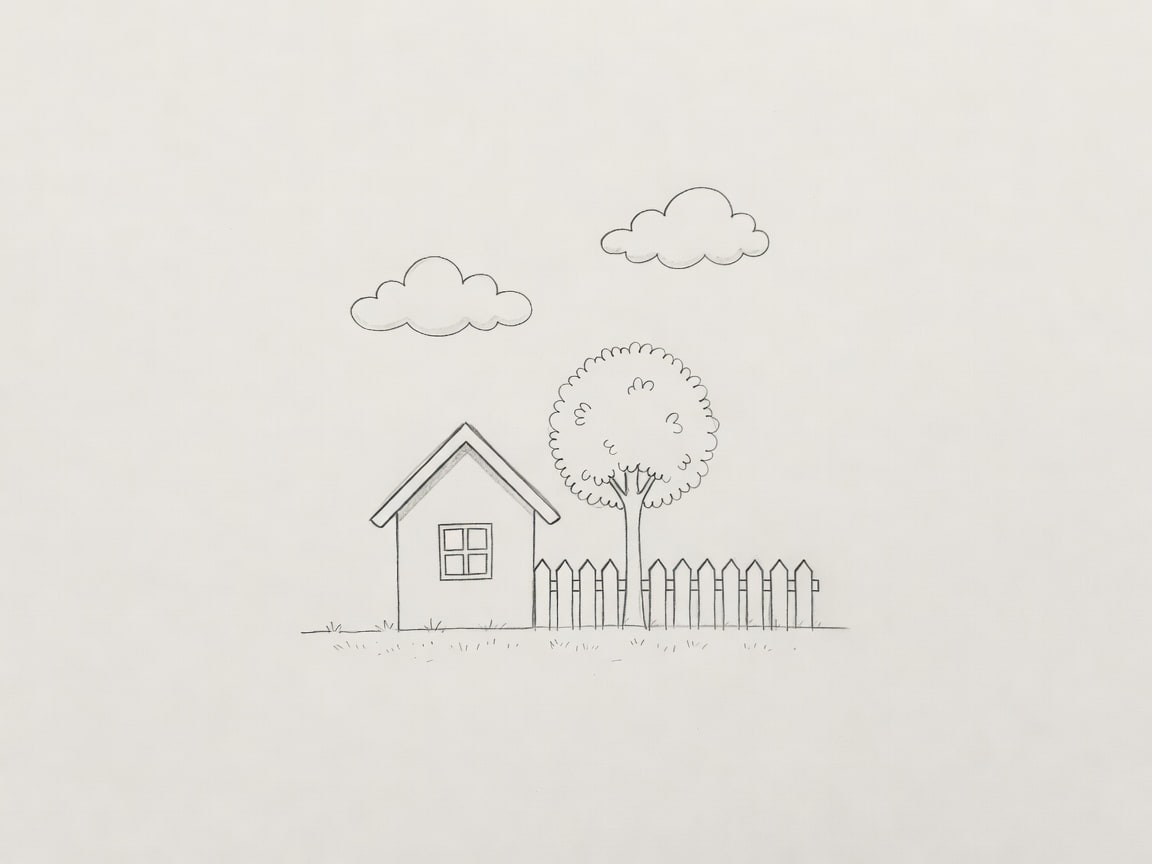 Cartoon Scenes - tracing reference