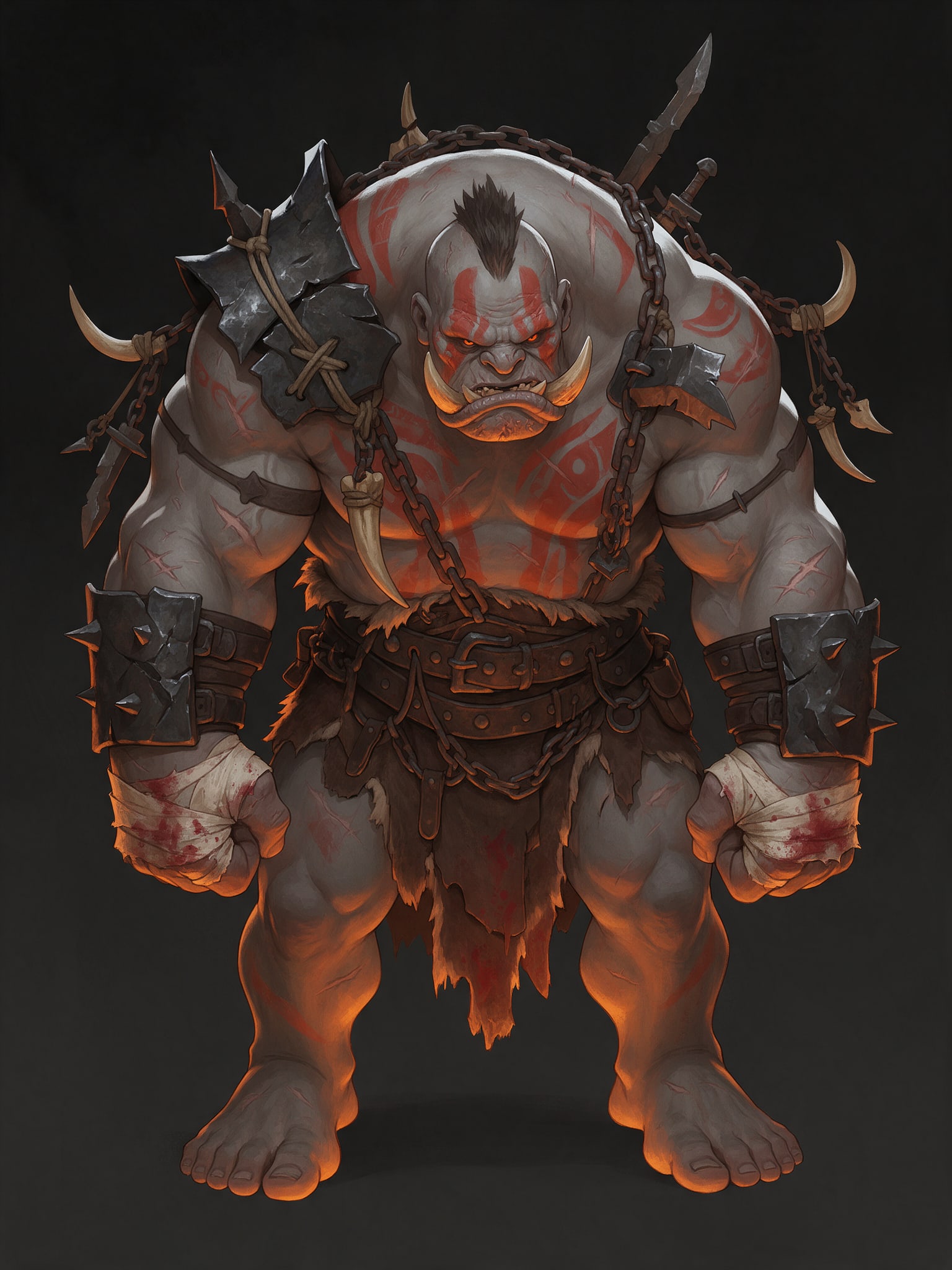 Gorr Rachamuros - Concept Full Body (Horda de Presas)