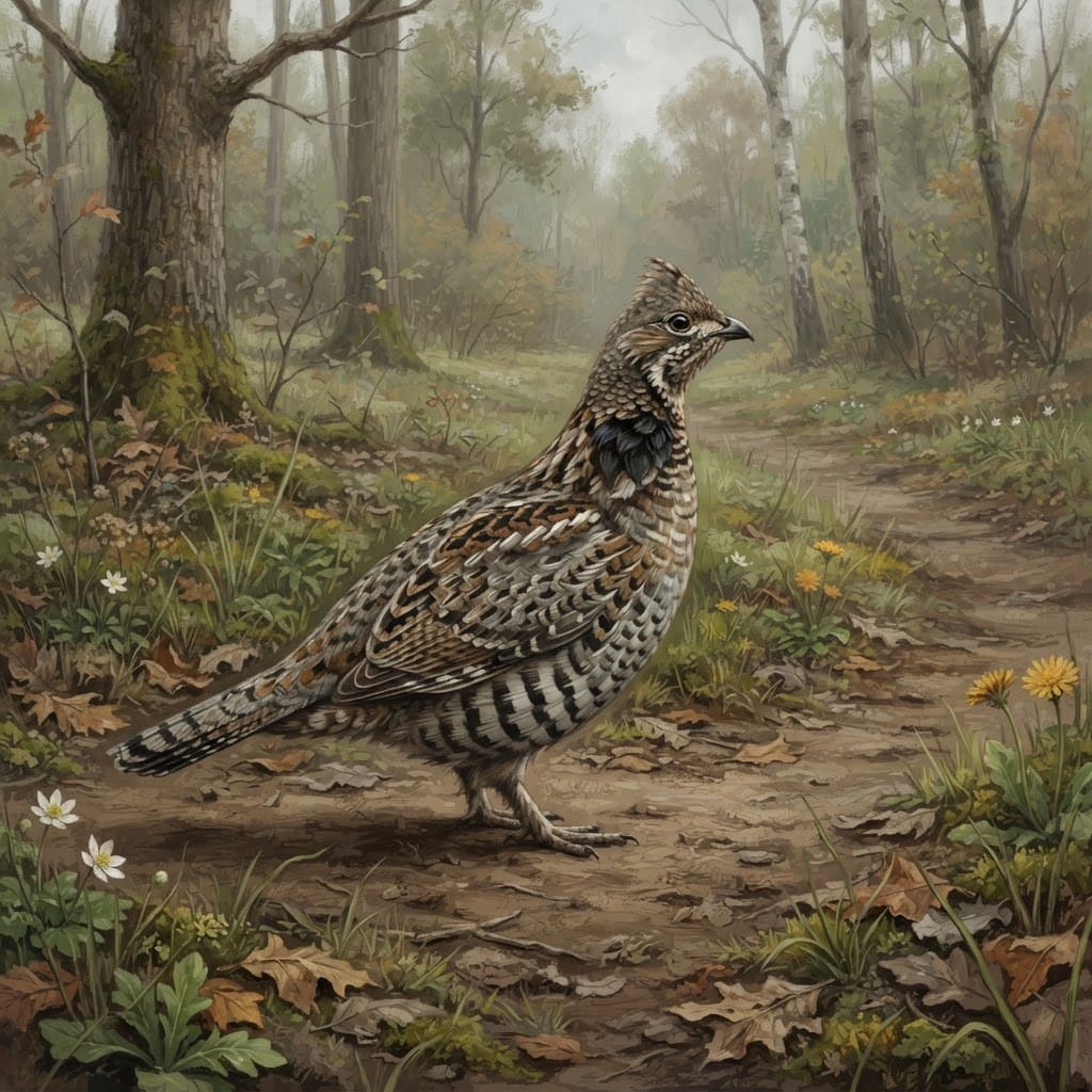 Image: Rich painterly digital illustration, almost photor