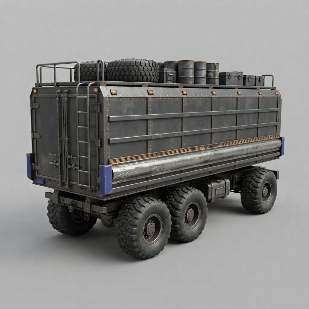 RR Gunmetal Trailer no chains