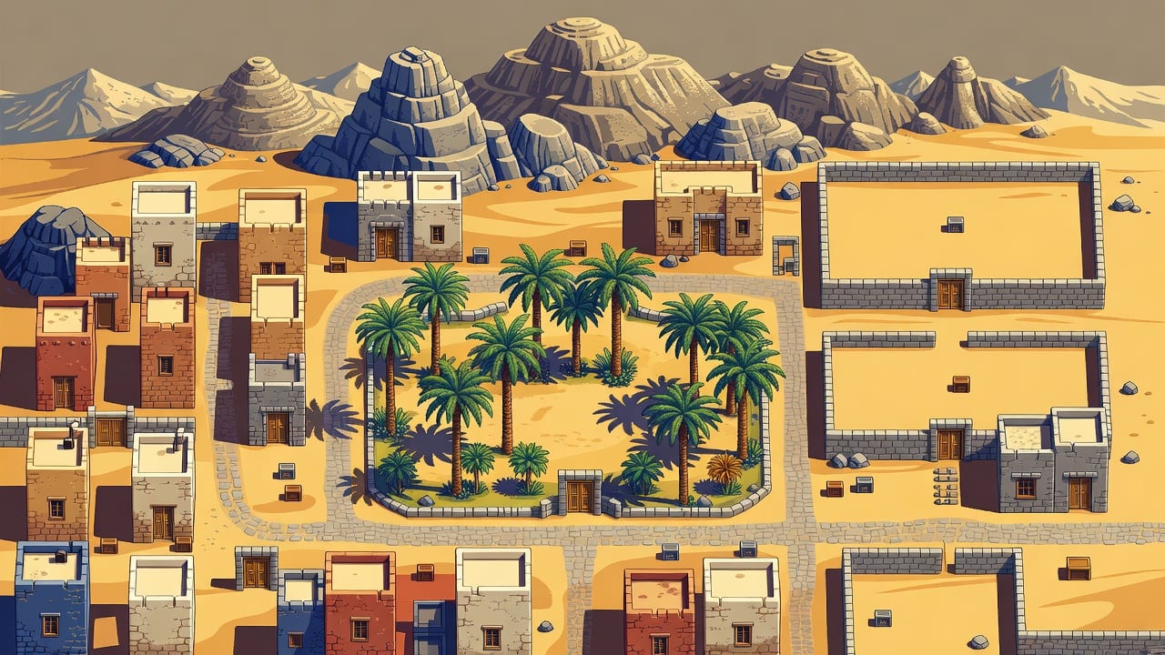 Hijaz 2D Gameplay Region
