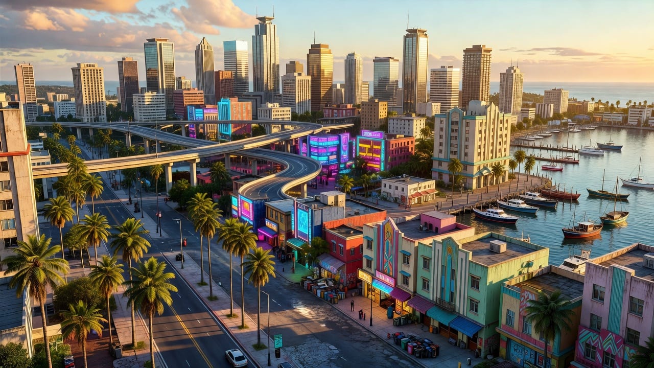 Original Coastal Crime-Game City