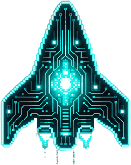Neon Runner Player Sprite