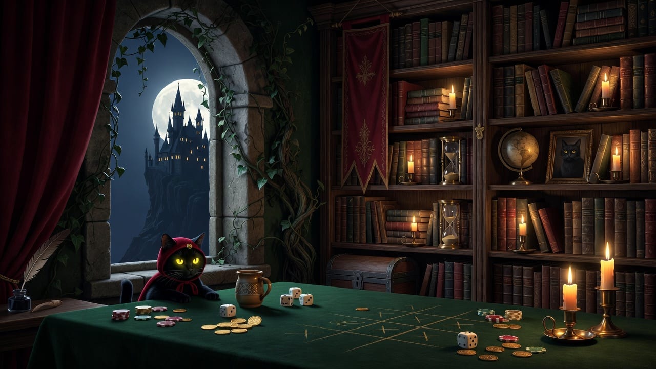 Tavern Library Backdrop