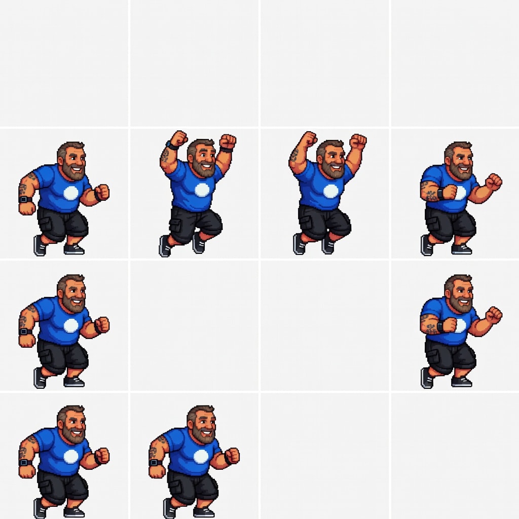Bearded Fighter Jump Sheet