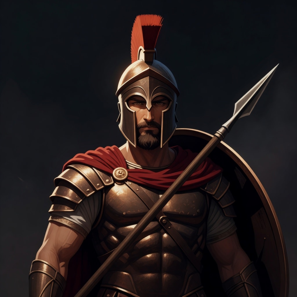 Hero Portrait - Hoplite