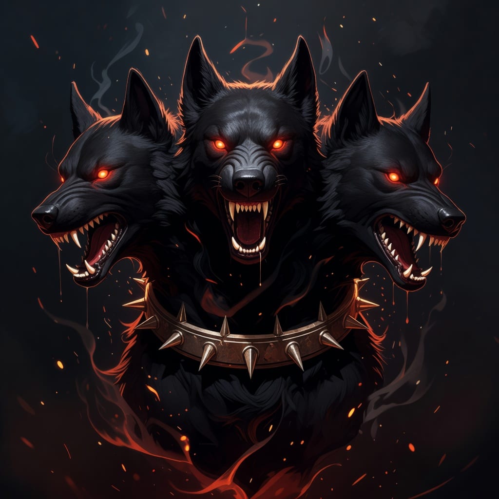 Bestiary Portrait - Cerberus